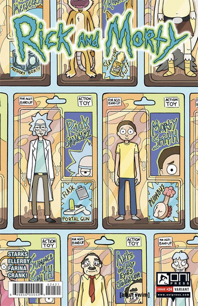 RICK & MORTY #24 CVR B MONSTER VARIANT