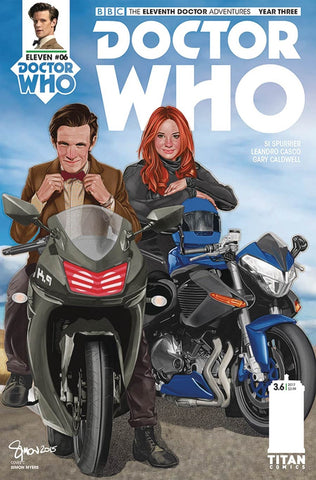DOCTOR WHO 11TH YEAR THREE #6 CVR C MYERS VARIANT
