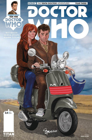 DOCTOR WHO 10TH YEAR THREE #4 CVR C MYERS VARIANT