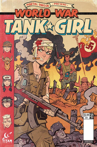 TANK GIRL WORLD WAR TANK GIRL #2 (OF 4) CVR A PARSON