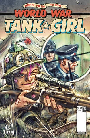 TANK GIRL WORLD WAR TANK GIRL #2 (OF 4) CVR B WAHL VARIANT
