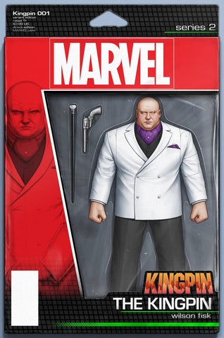 KINGPIN VOL 2 #1 JOHN TYLER CHRISTOPHER ACTION FIGURE VARIANT