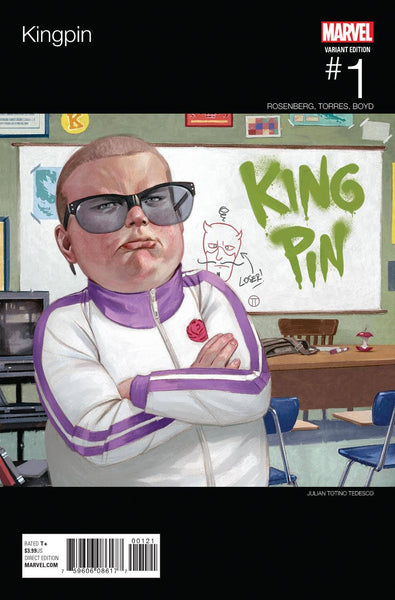 KINGPIN VOL 2 #1 HIP HOP TEDESCO VARIANT