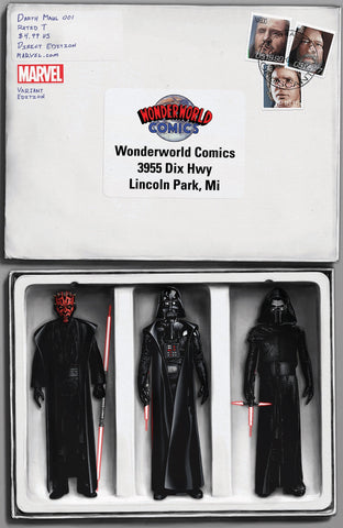 DARTH MAUL #1 WONDERWORLD CHRISTOPHER ACTION FIGURE VARIANT