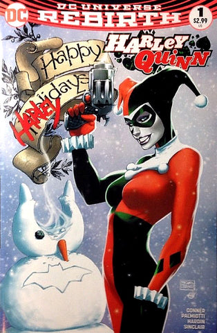 HARLEY QUINN VOL 3 #1 ASPEN MICHAEL TURNER HOLIDAY VARIANT