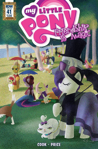 MY LITTLE PONY FRIENDSHIP IS MAGIC #41 ART APPRECIATION VARIANT