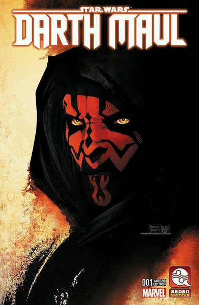 DARTH MAUL #1 ASPEN MICHAEL TURNER COLOR VARIANT