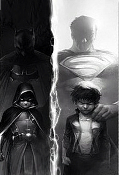 SUPER SONS #1 CBSI FRANCESCO MATTINA B&W VARIANT