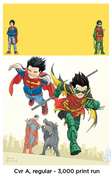 SUPER SONS #1 HALL OF COMICS FRANK QUIETLY COLOR VARIANT