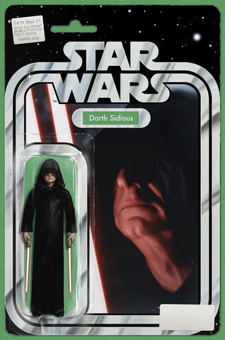 DARTH MAUL #1 JT CHRISTOPHER SIDIOUS ACTION FIGURE VARIANT