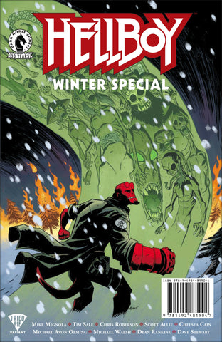 HELLBOY WINTER SPECIAL #1 2016 FRIED PIE VARIANT