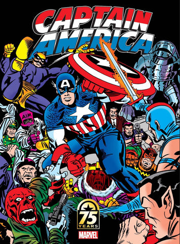 CAPTAIN AMERICA 75TH ANNIV MAGAZINE #1 JACK KIRBY VARIANT