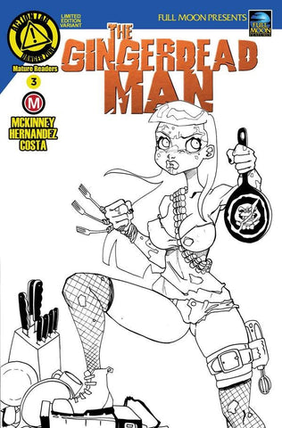 GINGERDEAD MAN #3 CVR C MENDOZA SKETCH