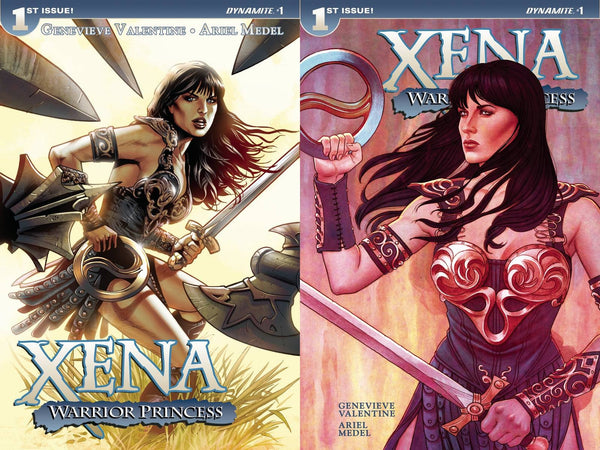 XENA WARRIOR PRINCESS #1 LAND FRISON 50/50 SPLIT