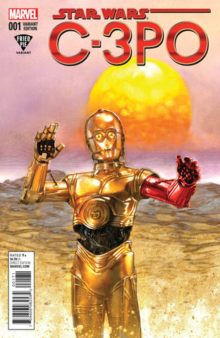 STAR WARS C3PO SPECIAL #1 DAVE DORMAN FRIED PIE VARIANT