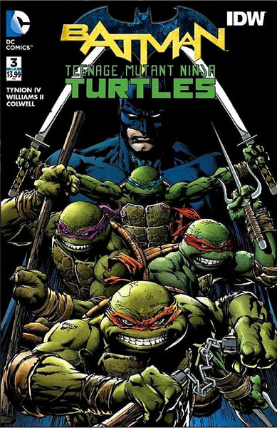 BATMAN TMNT #1 LA MOLE COMIC CON VARIANT