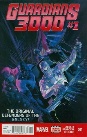 Guardians 3000 #1 Cover A Regular Alex Ross Cover