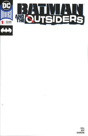 BATMAN AND THE OUTSIDERS #1 BLANK VAR ED