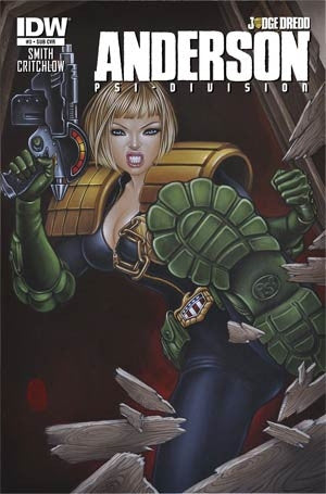 Judge Dredd Anderson Psi-Division #3 Cover Variant