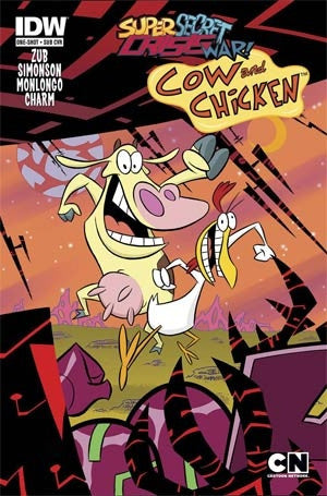 Super Secret Crisis War Cow & Chicken #1 Cover B Variant