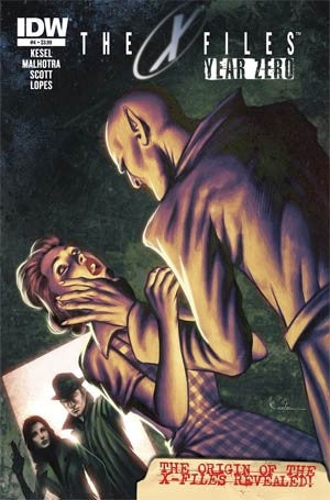 X-Files Year Zero #4 Cover A
