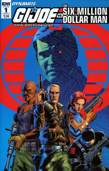 GI JOE VS SIX MILLION DOLLAR MAN #1 CVR A CASSADAY