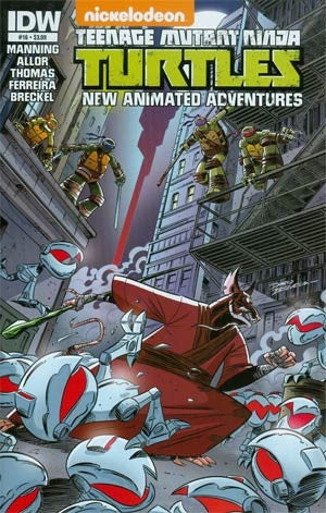 Teenage Mutant Ninja Turtles New Animated Adventures #16 Cover A