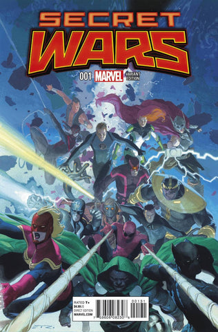 SECRET WARS #1 RIBIC PROMO VAR