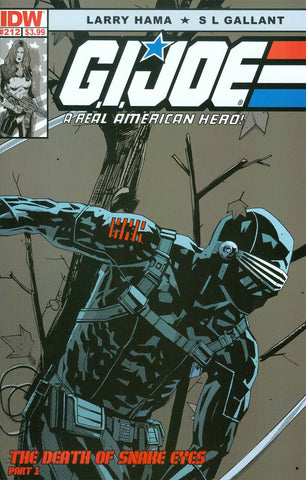 GI JOE A REAL AMERICAN HERO #212 2ND PTG