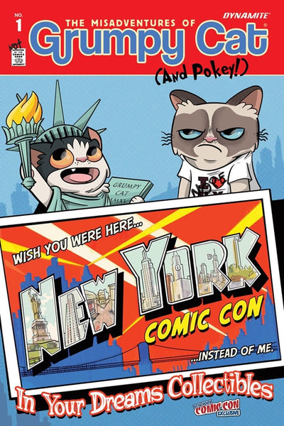 NYCC GRUMPY CAT # 1 IN YOUR DREAMS EXCLUSIVE