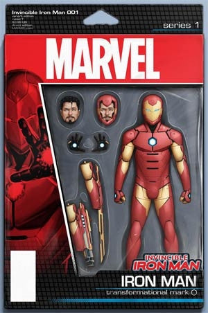 Invincible Iron Man Vol 2 #1  Variant John Tyler Christopher