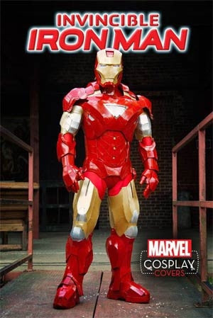 Invincible Iron Man Vol 2 #1 Incentive Cosplay Variant Cover