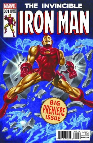 Invincible Iron Man Vol 2 #1 Incentive Bruce Timm Classic Varian