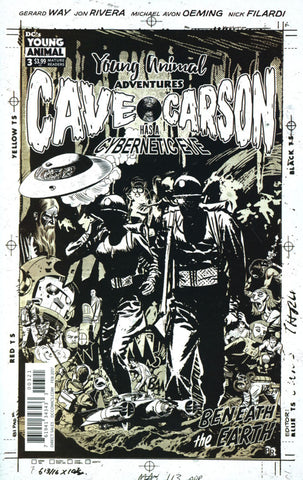 CAVE CARSON HAS A CYBERNETIC EYE #3 COVER B RENTLER VARIANT