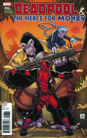 DEADPOOL & THE MERCS FOR MONEY #6 VOL 2 COVER B CHARACTER VARIAN