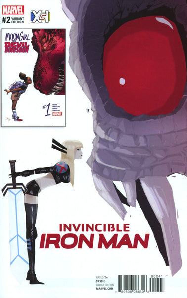 INVINCIBLE IRON MAN #2 VOL 3 COVER B ICX VARIANT