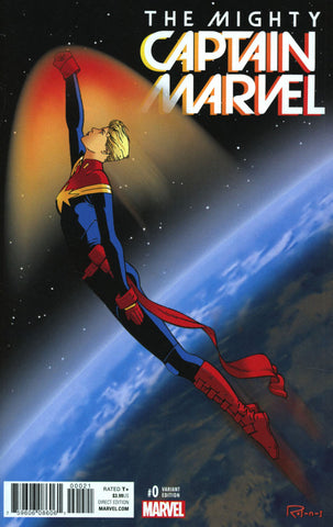 MIGHTY CAPTAIN MARVEL #0 COVER B RAMON ROSANAS VARIANT