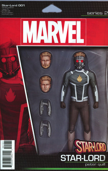 STAR LORD #1 VOL 3 COVER C ACTION FIGURE VARIANT