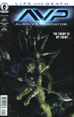 ALIENS VS PREDATOR LIFE AND DEATH #1 MAIN PALUMBO