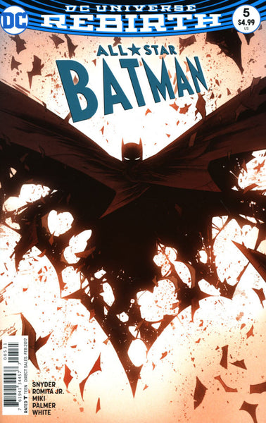 ALL STAR BATMAN #5 COVER B SHALVEY VARIANT