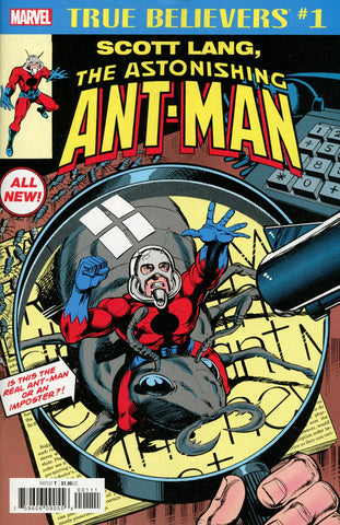 TRUE BELIEVERS SCOTT LANG ASTONISHING ANT-MAN #1
