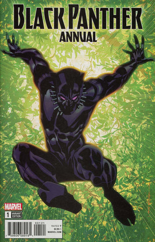 BLACK PANTHER ANNUAL #1 STELFREEZE VAR LEG