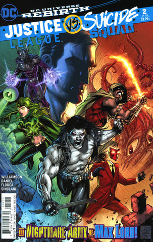 JUSTICE LEAGUE VS SUICIDE SQUAD #2 COVER A 1st PRINT