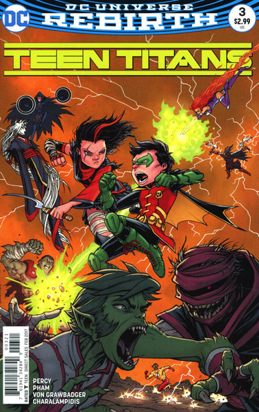 TEEN TITANS #3 VOL 6 COVER B BURNHAM VARIANT