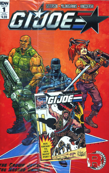 GI JOE (2016) #1  MICRO COMIC VAR