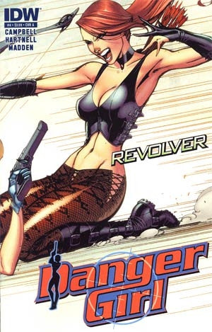 Danger Girl Revolver #4 J Scott Campbell