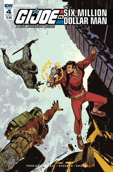 GI JOE VS SIX MILLION DOLLAR MAN #4 CVR B LOH