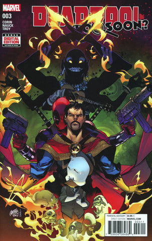 DEADPOOL TOO SOON #3 COVER A 1st PRINT