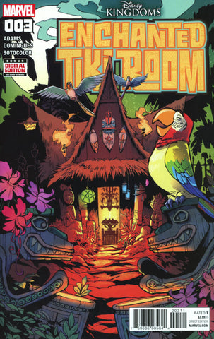 DISNEY KINGDOMS ENCHANTED TIKI ROOM #3 COVER A 1st PRINT