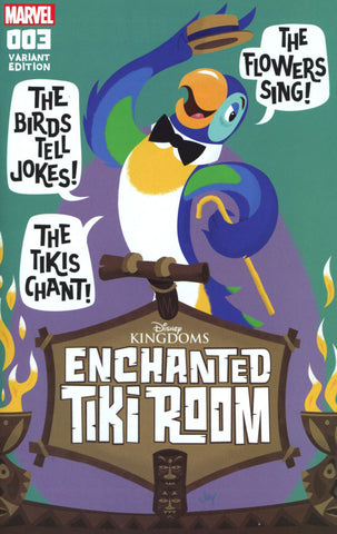 DISNEY KINGDOMS ENCHANTED TIKI ROOM #3 COVER B CONNECTING VARIAN